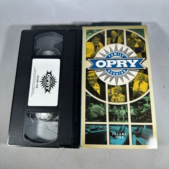 Opry Family Reunion Volume Five Featuring Ferlin Husky Gabriel VHS 2001 - Picture 3 of 3